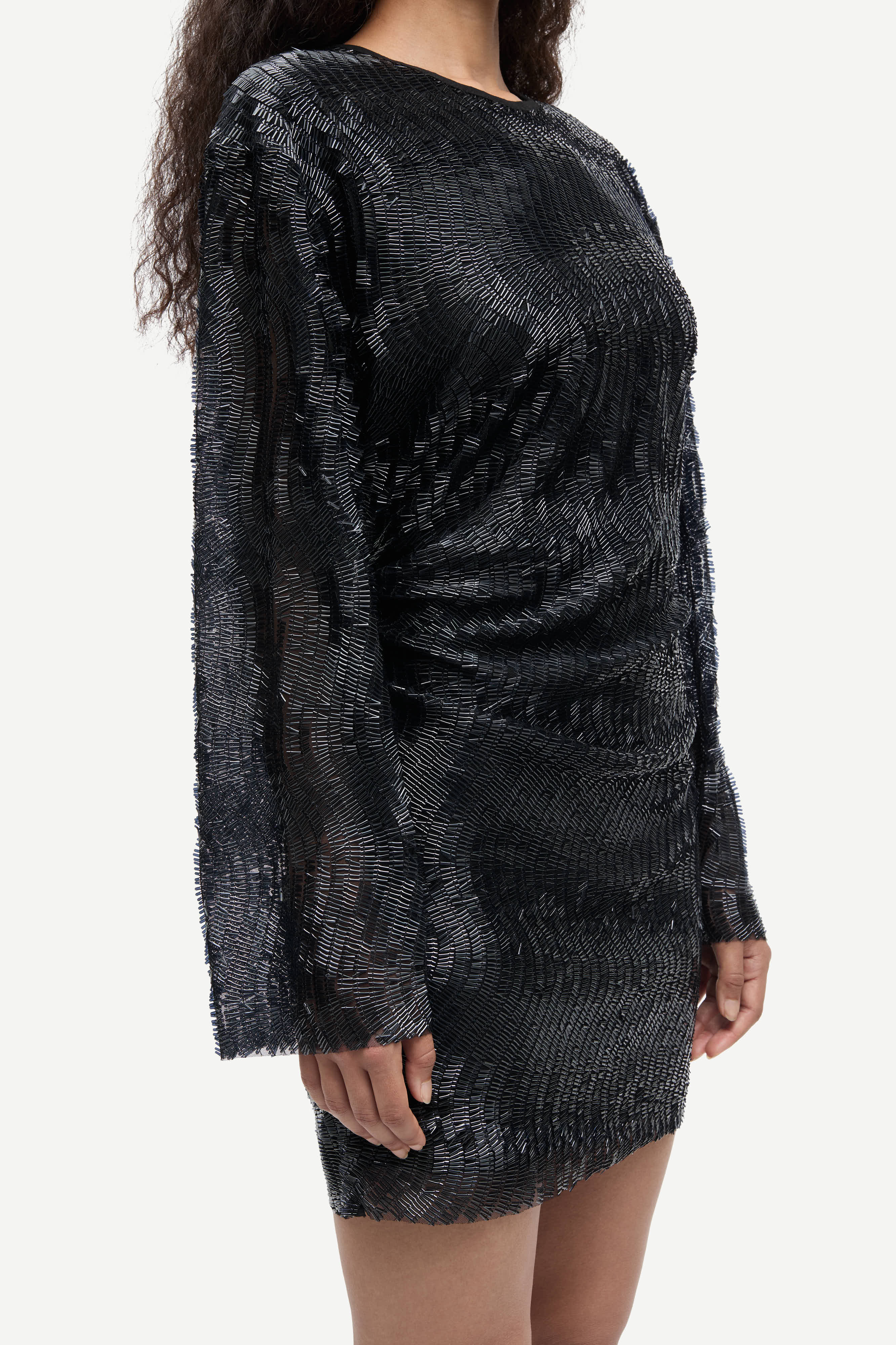 Embellished Mini Dress