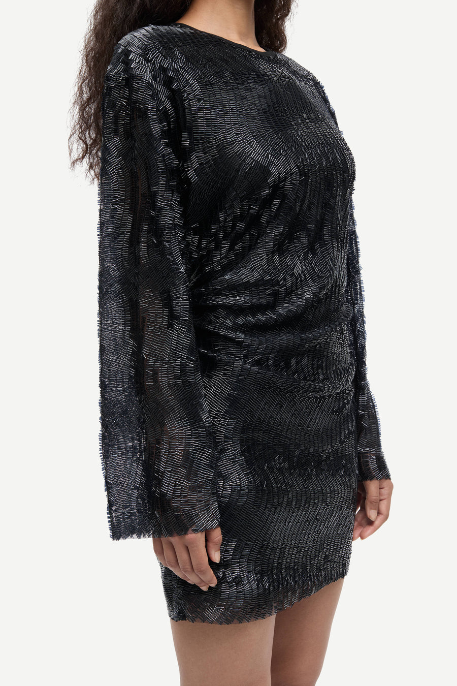 Embellished Mini Dress